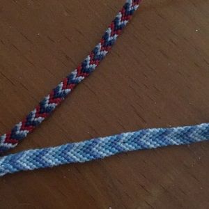 Pack of 2 chevron bracelets